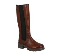 TOM TAILOR Femme 4294201 Botte Haute Jusqu'au Genou, Brandy, 38 EU