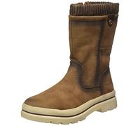 TOM TAILOR Femme 4294609 Botte mi-Mollet, Cognac, 38 EU