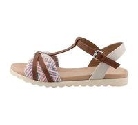 TOM TAILOR Femme 5390490027 Sandale, Blue Multi, 37 EU