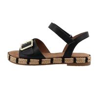 Sandales plates femmes Tom Tailor HELIN Noir 37