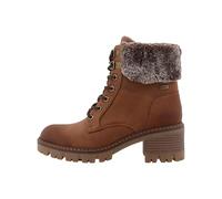 TOM TAILOR Femme 8490130003 Bottes Tendance, Cognac, 37 EU