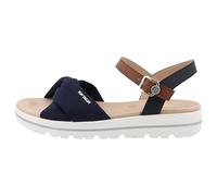 TOM TAILOR Femme 9590170001 Sandale, Bleu Marine, 42 EU