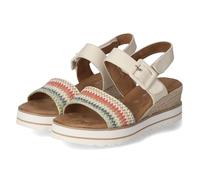 TOM TAILOR Femme 9590210004 Sandale cale, Rose Multi, 38 EU