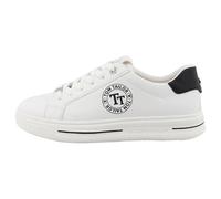 TOM TAILOR Femme 9590320001 Basket, White Black, 39 EU