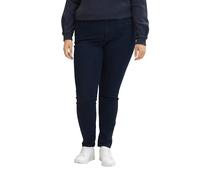 TOM TAILOR Femme Jean Skinny Plussize, Dark Dye Dlue Denim, 52 Grande Taille