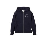 TOM TAILOR Garçon 1029982 Basic - Veste À Capuche, 10668 - Sky Captain Blue, 140 EU