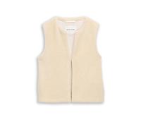 TOM TAILOR Gilet aspect fourrure beige | XL