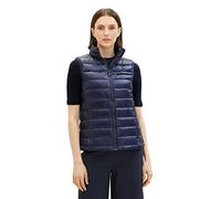 TOM TAILOR Gilet femme, 10668 - Sky Captain Blue., XL