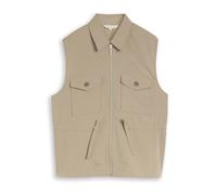 TOM TAILOR Gilet kaki, Taille XXL