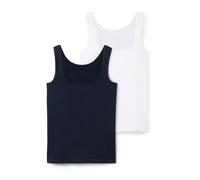 TOM TAILOR Haut bleu marine / blanc, Taille XXXL
