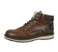 TOM TAILOR Homme 4285302 Botte mi-Mollet, Cognac, 46 EU