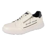 TOM TAILOR Homme 5382003 Basket, Blanc, 41 EU