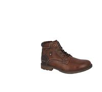 TOM TAILOR Homme 6380410001 Botte Tendance, Cognac, 45 EU