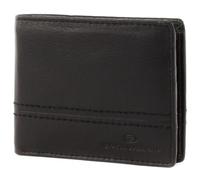 Tom Tailor Basics Jerry Porte-monnaie en cuir 15 cm noir