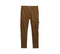 TOM TAILOR Homme Pantalon Cargo tapered sweat cargo - Mi Taille - Coupe Carotte