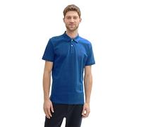 TOM TAILOR Homme Polo Basic Piqué, Advanced Blue, Xxl