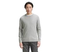 TOM TAILOR Homme Pull-over basique 1012819, 14427 - Mélange gris clair, X-Large