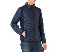 TOM TAILOR Homme Veste Matelassée Hybride, Sky Captain Blue, 3Xl