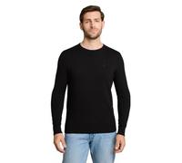 TOM TAILOR Hommes Pull 202212 Strickpullover Crewneck, 29999 - Black, L
