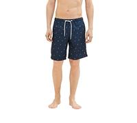 TOM TAILOR Hommes Short de bain 1035051, 31481 - morning pink palm design, M