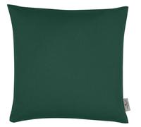 TOM TAILOR Housse de coussin décoratif DOVE Vert bouteille 60 x 60 cm