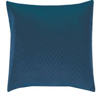 TOM TAILOR Housse de coussin décoratif French Velvet Ultra bleu 40 x 40 cm