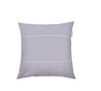 Tom Tailor Housse de Coussin Soft Renforcé, 40 x 40 cm, 100% Coton/Renforcé, Housse de Coussin avec Fermeture éclair colorée, Bold Check Violet (Soft Lilac)