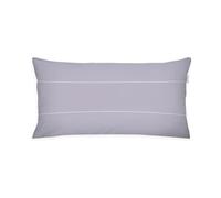 Tom Tailor Housse de Coussin Soft Renforcé, 40 x 80 cm, 100% Coton/Renforcé, Housse de Coussin avec Fermeture éclair colorée, Bold Check Violet (Soft Lilac)