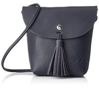 TOM TAILOR Ida Lot de 2 sacs à bandoulière pour femme, bleu, 17x4,5x16, 001025