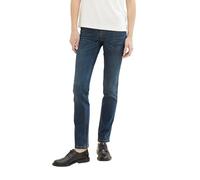 TOM TAILOR Jean Droit Alexa pour Femme, 10281 - Mid Stone Wash Denim, 30W / 32L