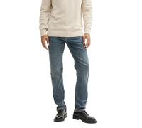TOM TAILOR Jean Droit Marvin pour Homme, 10182 - Mid Stone Green Cast Denim, 29W x 32L