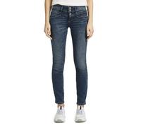 TOM TAILOR Jeans femme Alexa Slim - Bleu délavé (Random Bleached Blu) - Slim - Taille standard 30/30