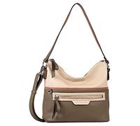 TOM TAILOR Jule, Sac à bandoulière Femme, Taupe Mixte, 31,5 x 12,5 x 28