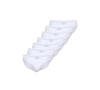 TOM TAILOR - Lot de 7 Slips pour Homme - en Coton - Idéaux pour Chaque Jour de la Semaine, 7 x Blanc., L