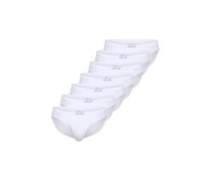 TOM TAILOR - Lot de 7 Slips pour Homme - en Coton - Idéaux pour Chaque Jour de la Semaine, 7 x Blanc., XL