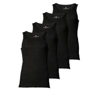 TOM TAILOR Maillot de corps noir, Taille S