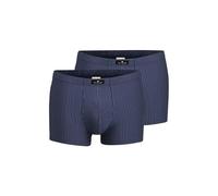 TOM TAILOR Micro Series New Boxer, Lot de 2 boxers pour homme - Bleu - Large