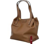 Tom Tailor Lot de 2 sacs à bandoulière Miri zippés pour femme, cognac, 43x19x28