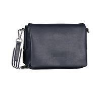 TOM TAILOR Orla Stripe, Poche à Rabat Femmes, Bleu, s