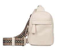 TOM TAILOR Palina Sac à bandoulière pour femme avec fermeture Éclair Blanc, Blanc., L, Moderne