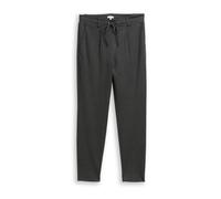 TOM TAILOR Pantalon à pince anthracite / blanc, Taille 44