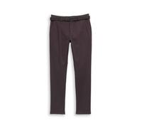 TOM TAILOR Pantalon chino 'Travis' brun foncé, Taille 32
