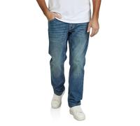 TOM TAILOR Pantalon jeans pour homme Stretch Straight Fit Marvin en denim Bleu Noir 30 31 32 33 34 36 38 40 42, 40W / 30L