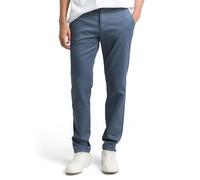 TOM TAILOR Pantalon pour Homme, 39127 - Blue Navy Zig Zag Structure, 30W / 32L