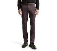 TOM TAILOR Pantalon pour Homme, 39129 - Structure Zigzag Marron Marine, 30W / 30L