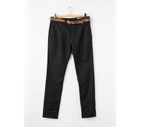 Tom Tailor Denim Pantalon chino Homme 1008253 avec ceinture Noir 31W/32L