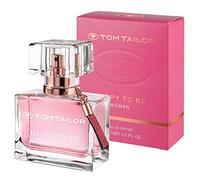 Tom Tailor Parfum pour femme « Happy to be woman » - 30 ml - Eau de parfum florale pour femme pour tous les âges - Parfum pour femme - Combinaison fruitée de jasmin, de pamplemousse, de vanille et