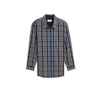 TOM TAILOR Plussize Chemise pour Homme, 38477 - Bleu Marine Shades Check, 4XL Grande Taille