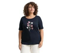 TOM TAILOR Plussize T-Shirt pour Femme, 11019 - Lunar Eclipse, 50 Grande Taille