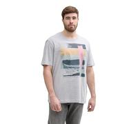 TOM TAILOR Plussize T-Shirt pour Homme, 15398 - Mélange de Pierres claires., 4XL
